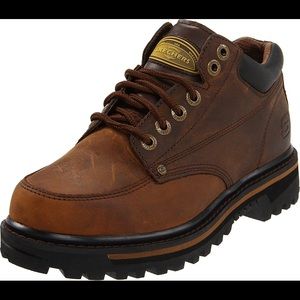 Sketchers utility work boots leather size 11